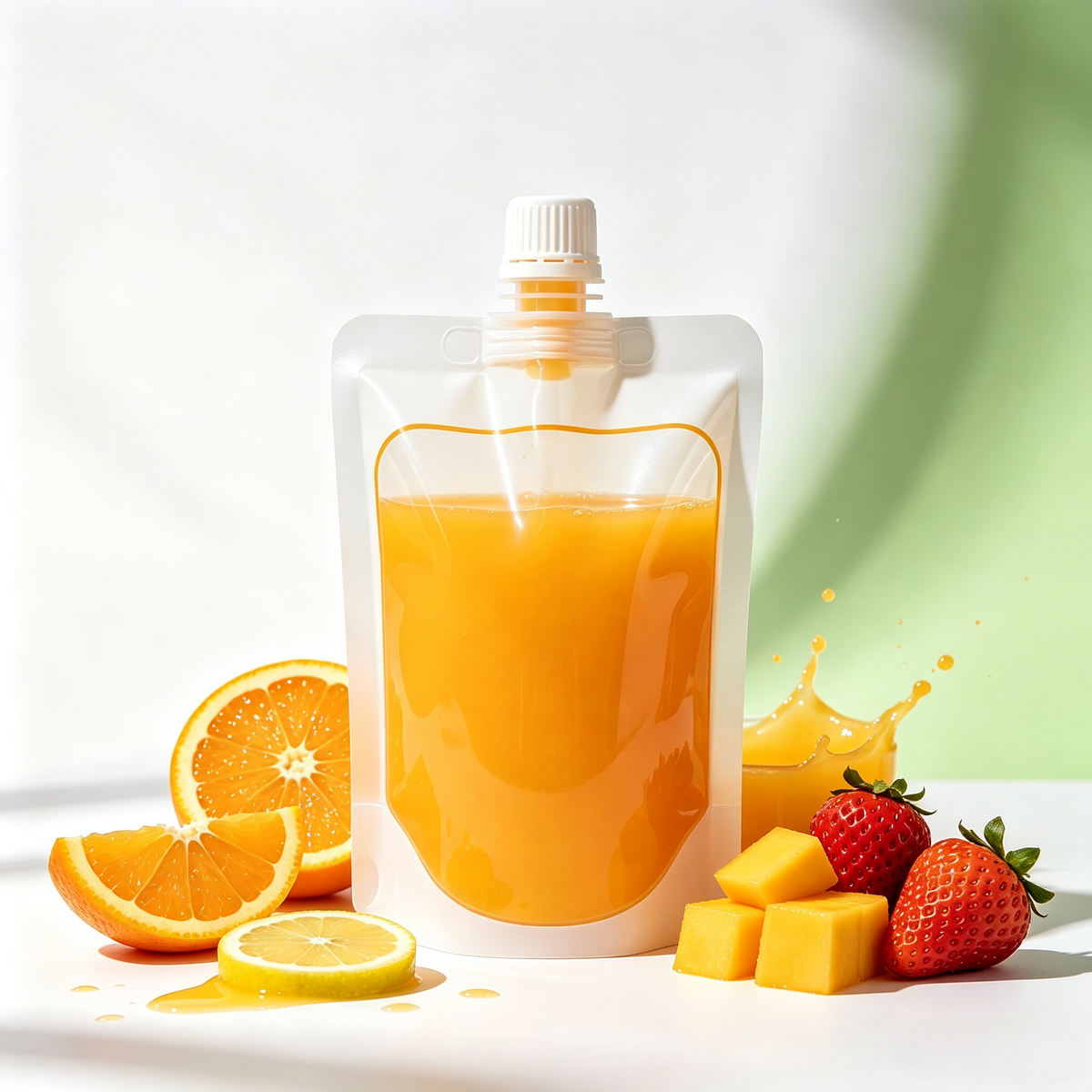 Custom Juice Spout Pouch