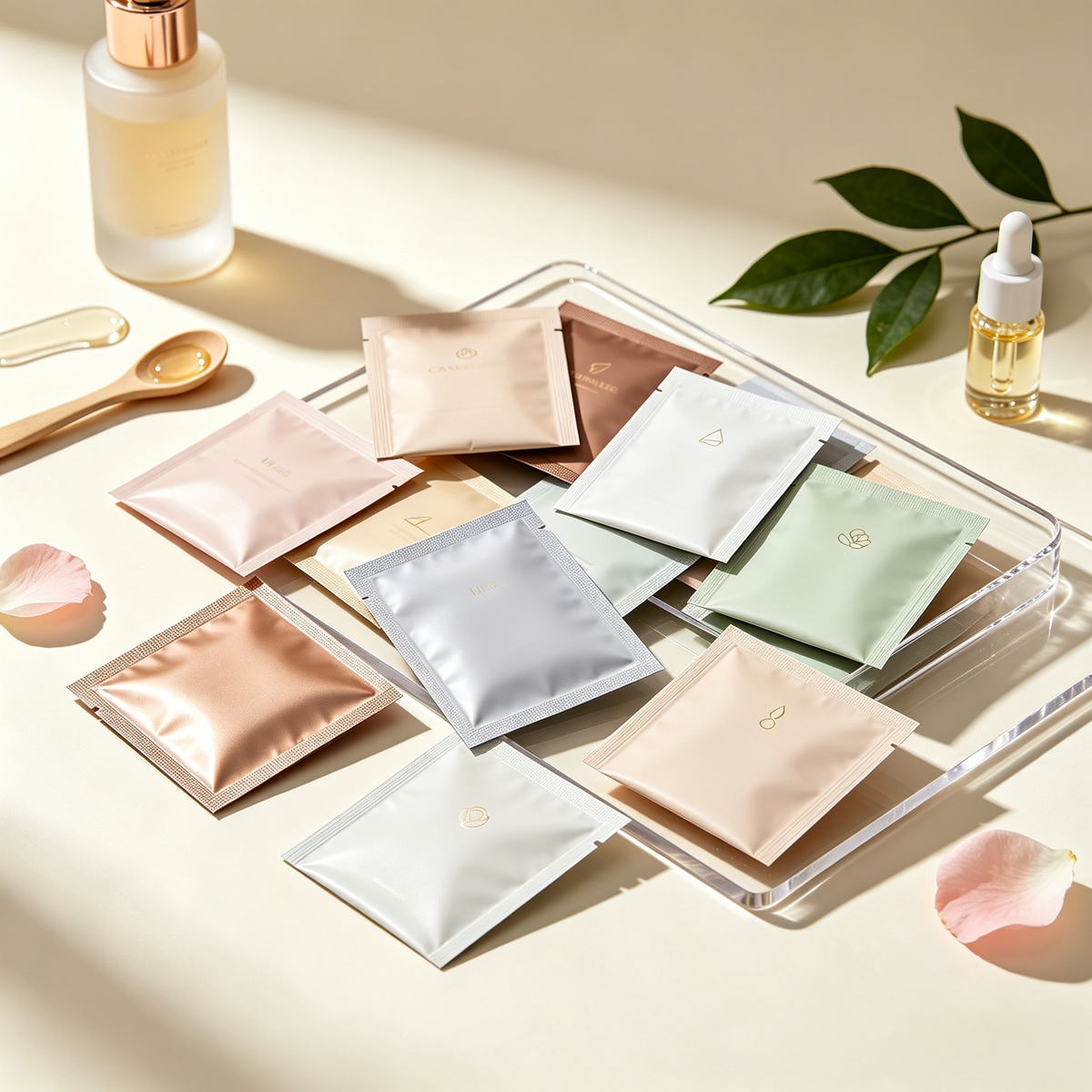 Custom Cosmetic Sachet