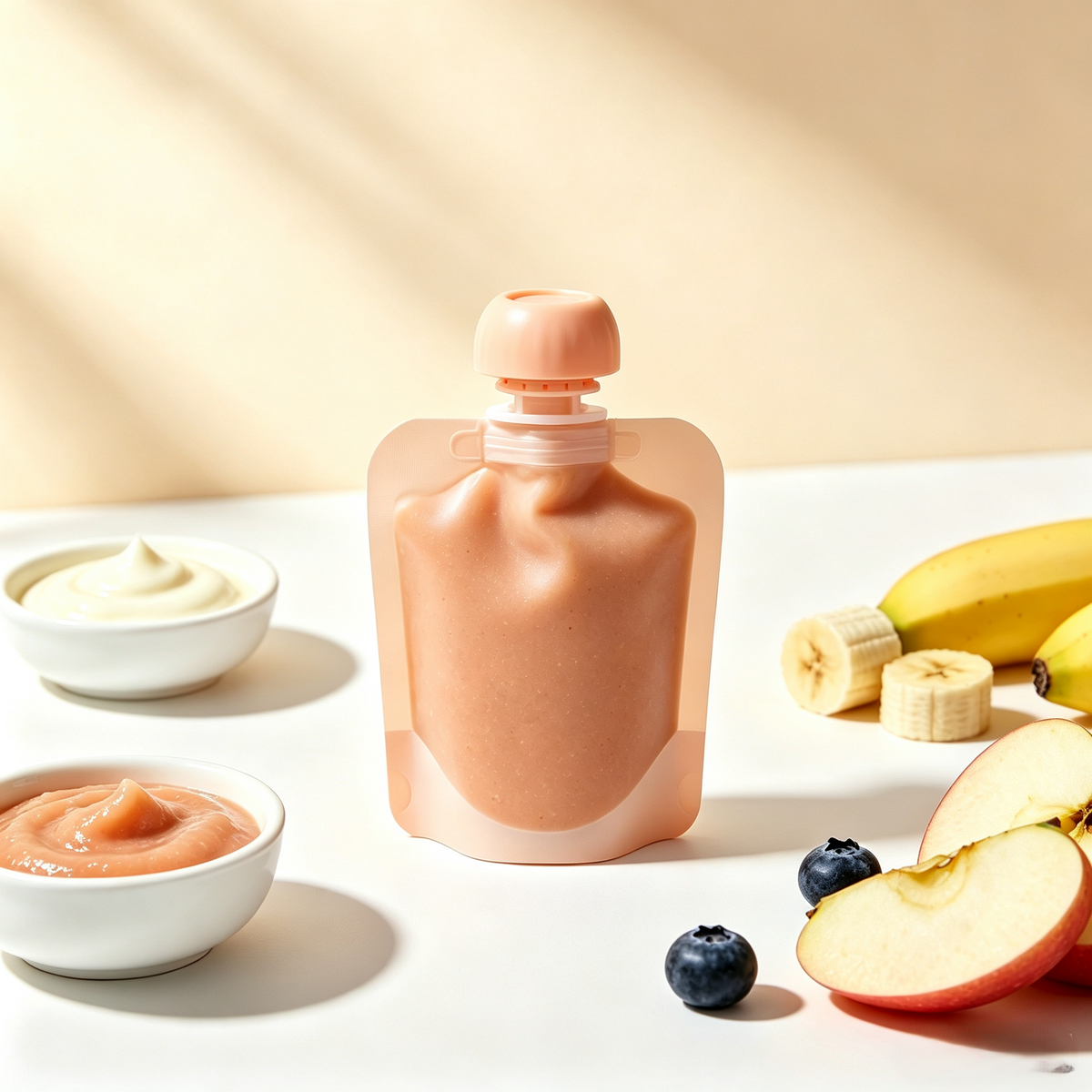 Custom Baby Food Spout Pouch